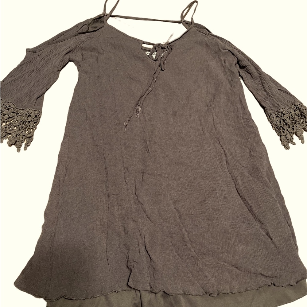 Dress olive color size M